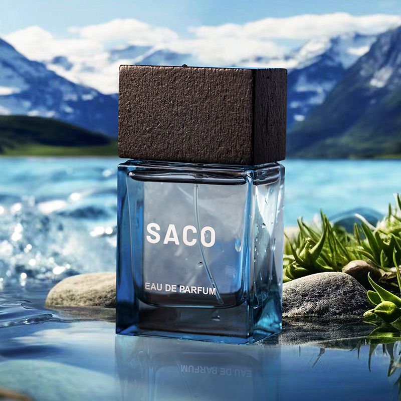 SACO New Polar Ice Peak Cool Fragrance Ocean Tone Men&#39;s and Women&#39;s Long-Lasting Fragrance Light and Delicate 50ml