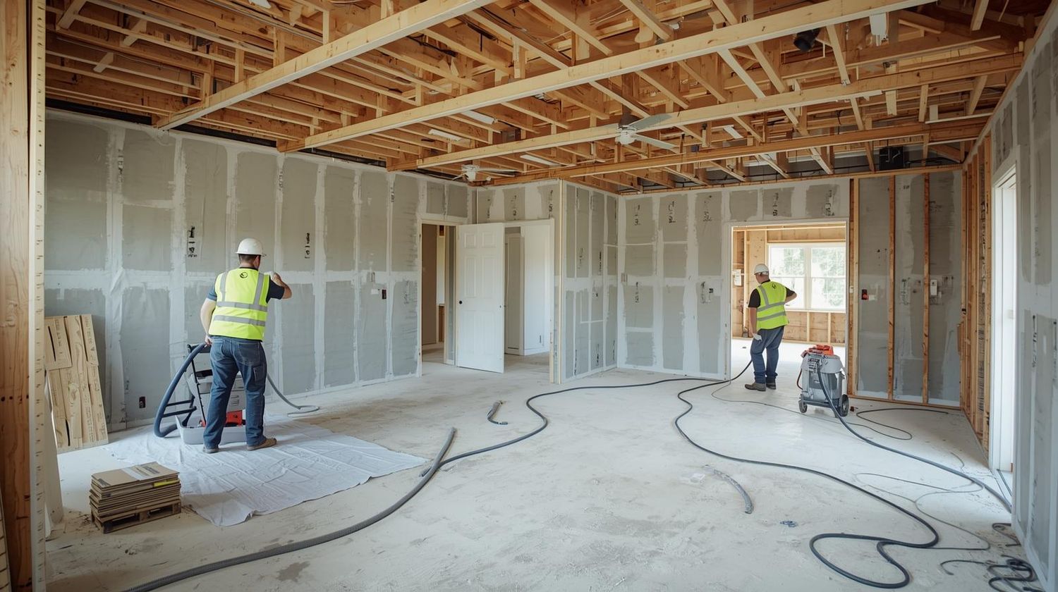 Post Construction Cleaning - Mid Clean -  per Sq Ft