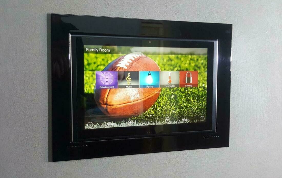 URC® TKP-9600 10" In-Wall Touchscreen