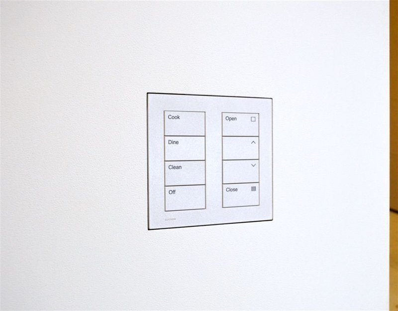 Lutron® Palladiom® QS Wallstations - Square Matte