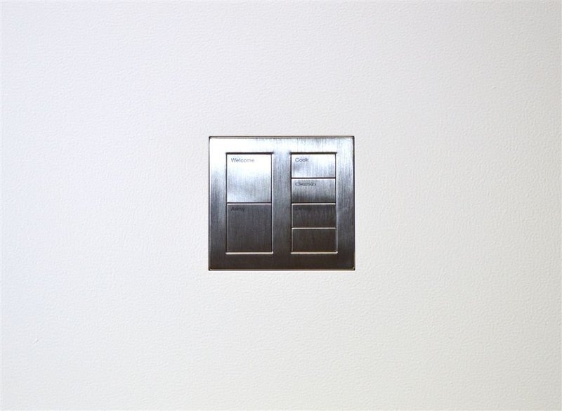 Lutron® Palladiom® QS Wallstations - Square Metal