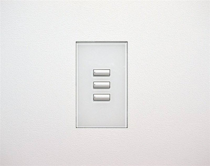 Lutron® HomeWorks® QS Architectural seeTouch® Keypad - Glass