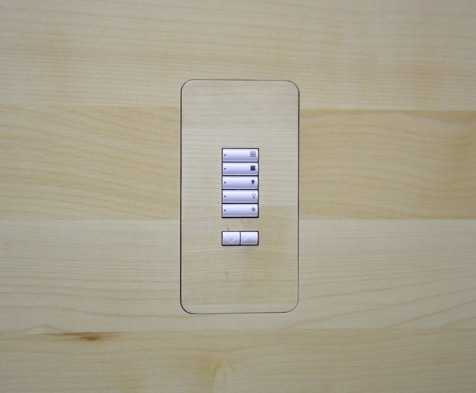 Lutron® HomeWorks® QS Architectural seeTouch® Keypad