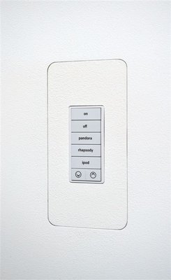 URC® TKP-100 In-Wall Network Keypad