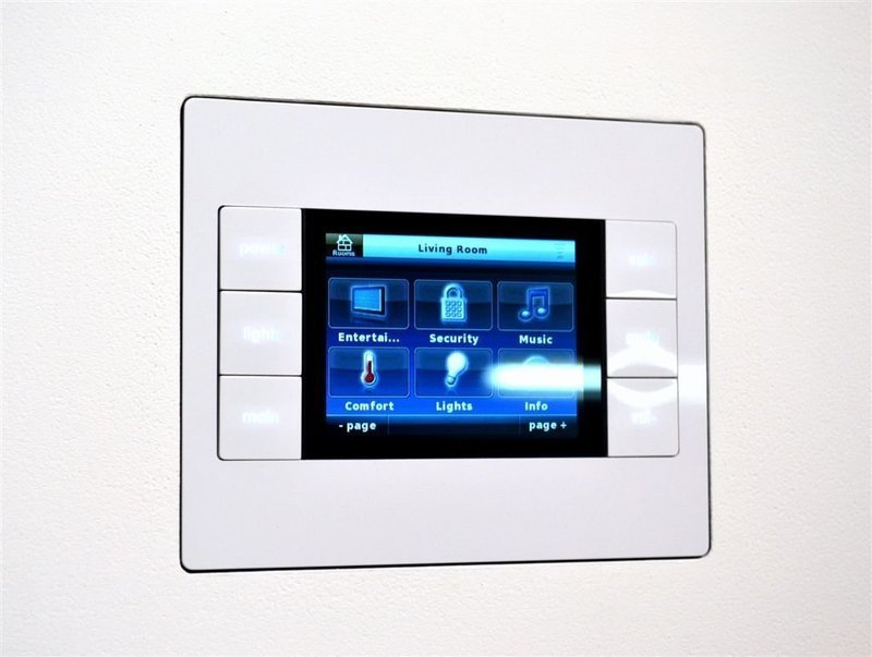 URC® TKP-2000 3.5" In-Wall Colour Touchscreen / Keypad