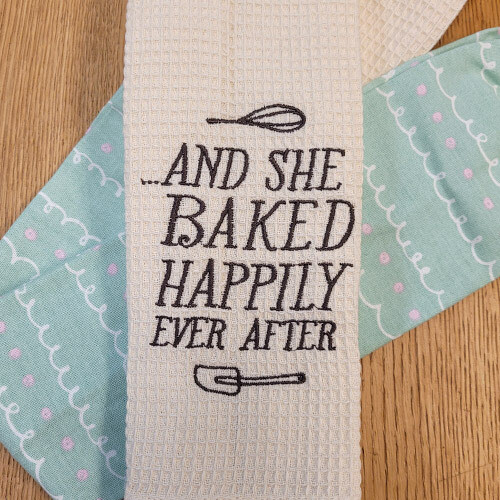 "And She Baked Happily Ever After'' Kitchen Boa®