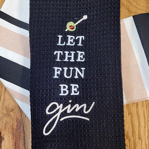 'Let The Fun Be Gin' Kitchen Boa®