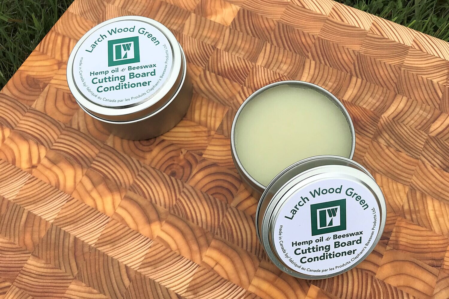 Larch Wood Green Cutting Board Conditioner