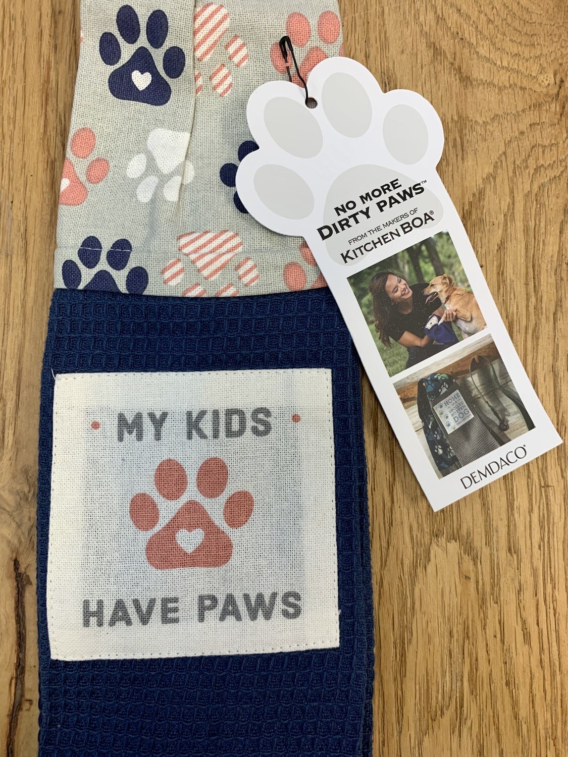 'My Kids Have Paws' No More Dirty Paws Boa