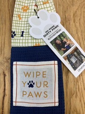 'Wipe Your Paws' No More Dirty Paws Boa