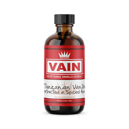 Vain Foods Tanzanian Vanilla in Spiced Rum Vanilla Extract
