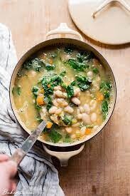 Vegan White Bean & Kale Soup