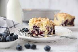 Blueberry Cake w/Streusel Topping