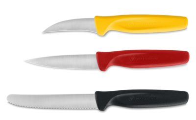 Wusthof 3-pc Paring Knife Set - plastic handles