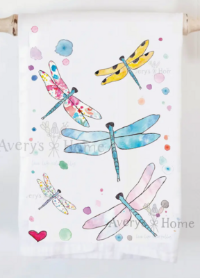 Dragonfly Towel by Avery's Home
