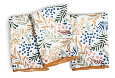 Mighty Mini Towels - Inca Floral Gold (Set of 3)