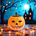 Brûleur à parfum citrouille