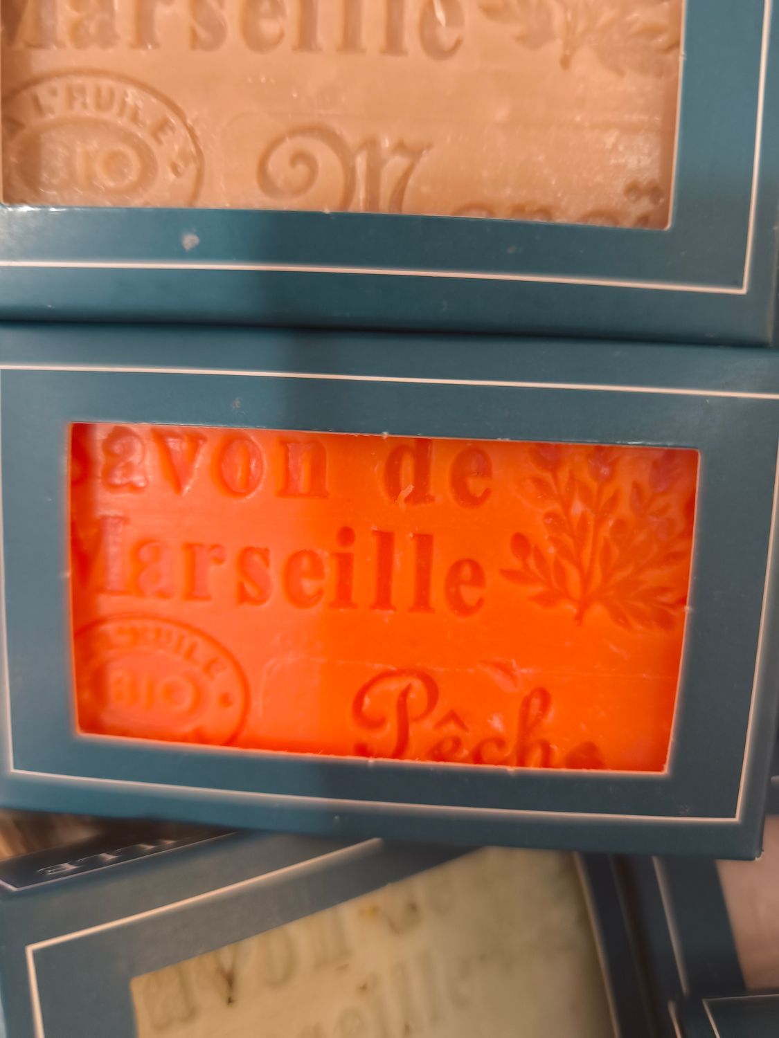 Savon de Marseille pèche