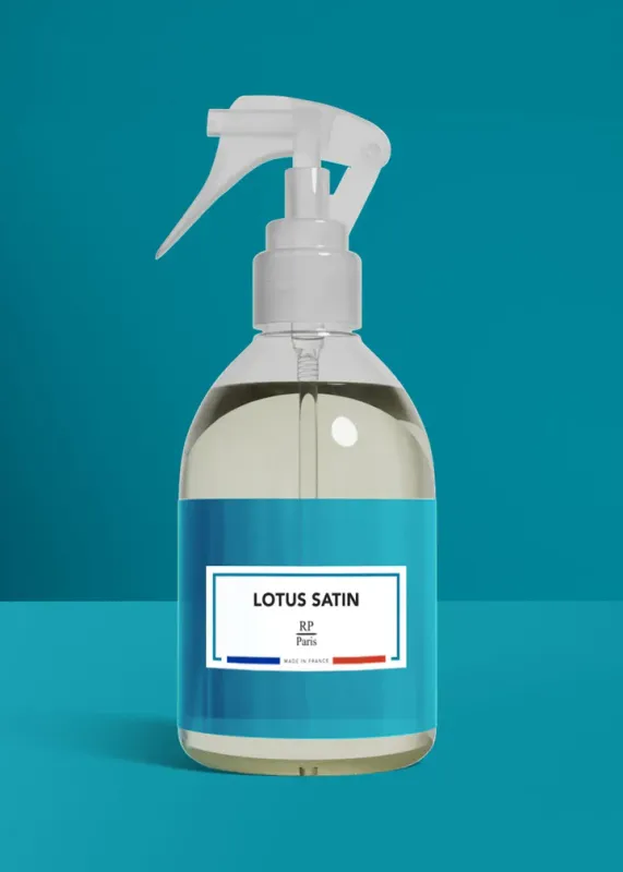 Spray textile Lotus satin