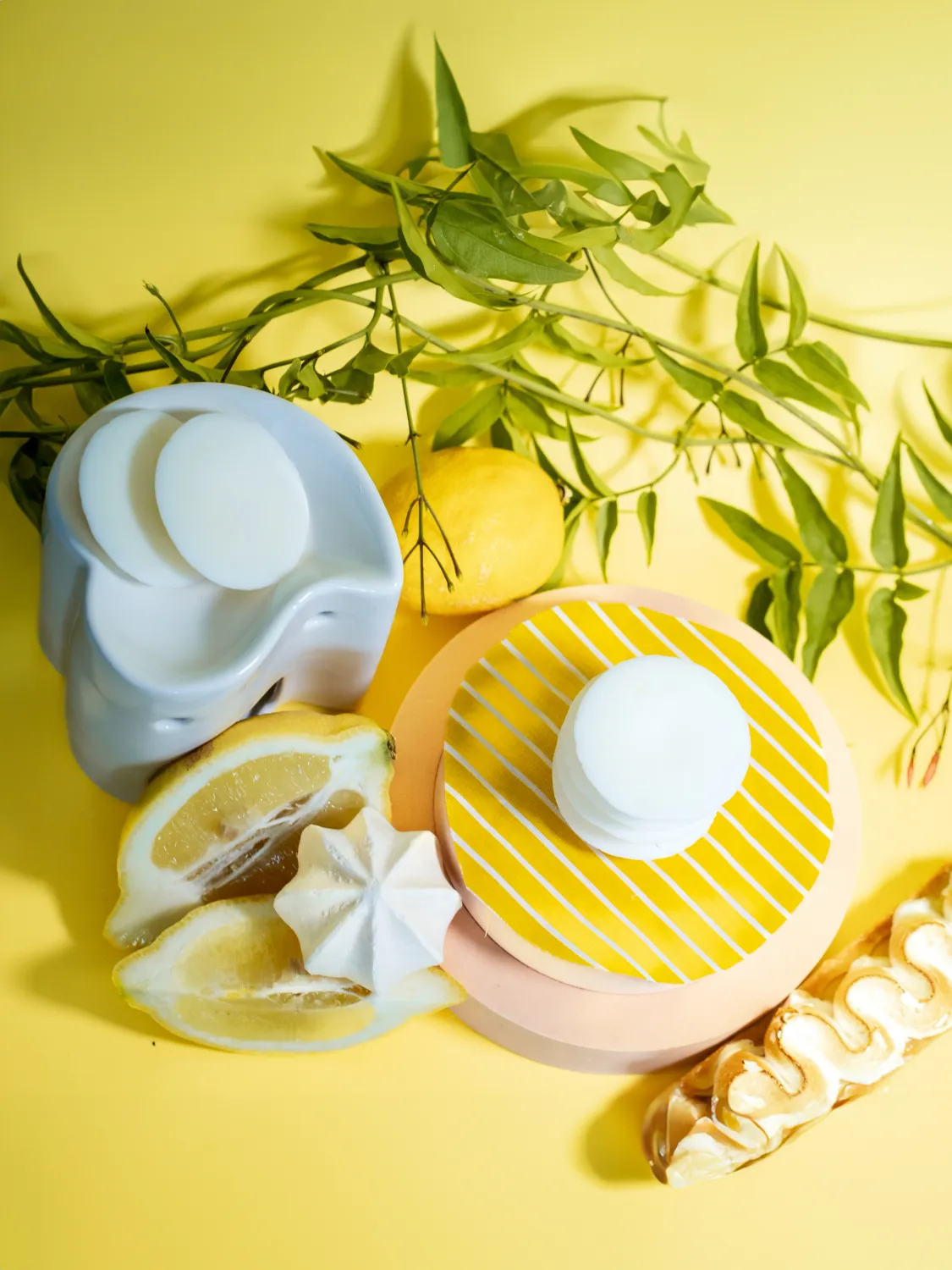 Palet fondant citron meringué