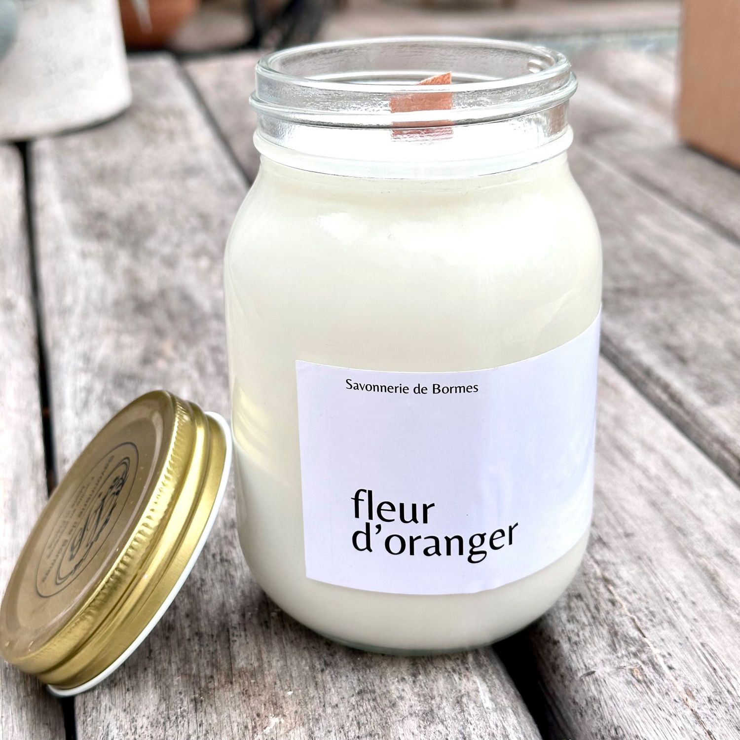 Bougie fleur d'oranger