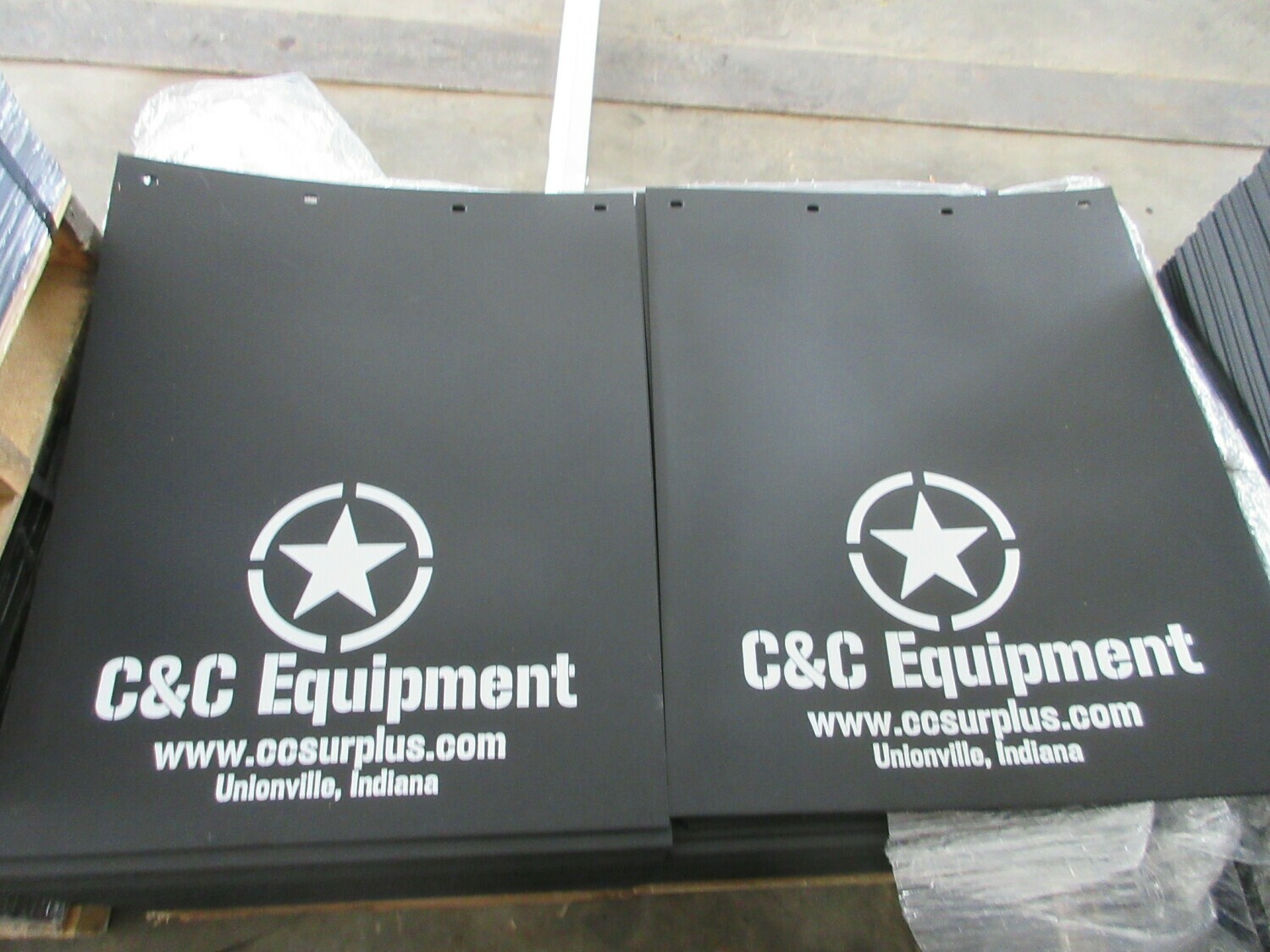 C&amp;C Equipment Mud Flaps 24x18-24-30-36 Truck dump 5 ton M939 M813