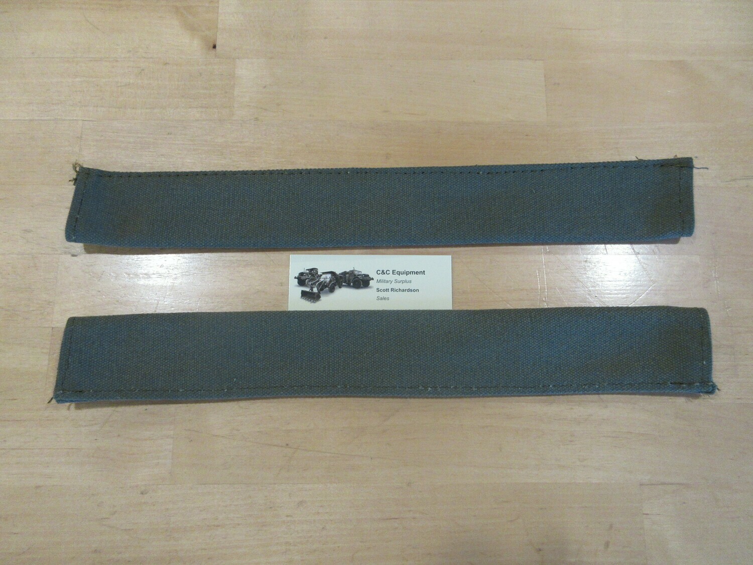 Pair of Canvas Tailgate Chain Covers