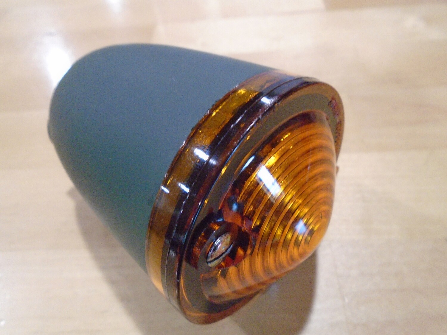8712357 M151 Turn Signal Light 24 Volt Amber Lens M38 M38A1