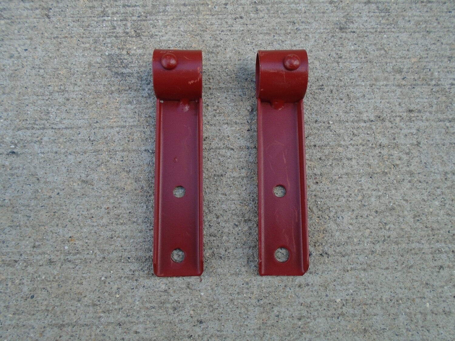 Pair of Front Top Bow Stowage Pivot Brackets fits willys MB GPW