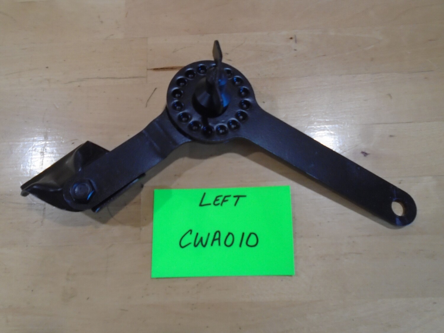 CJ2A Left Hand Windshield Adjuster Lollipop Bracket