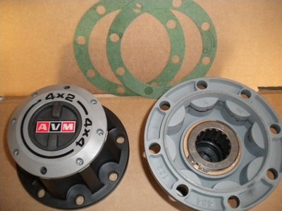 AVM434 Freewheeling lockout hubs for the M35 series 2.5 ton Rockwell axles