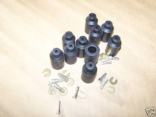 10 MILITARY TYPE ELECTRICAL CONNECTORS FEMALE 14 GAUGE