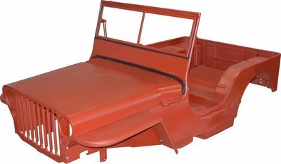 MB2A MB MASTER BODY TUB KIT WILLYS JEEP CJ2A MBK014 GPW