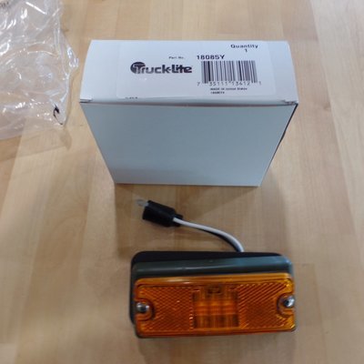 Stewart &amp; Stevenson Marker LED light Amber Yellow Truck-light