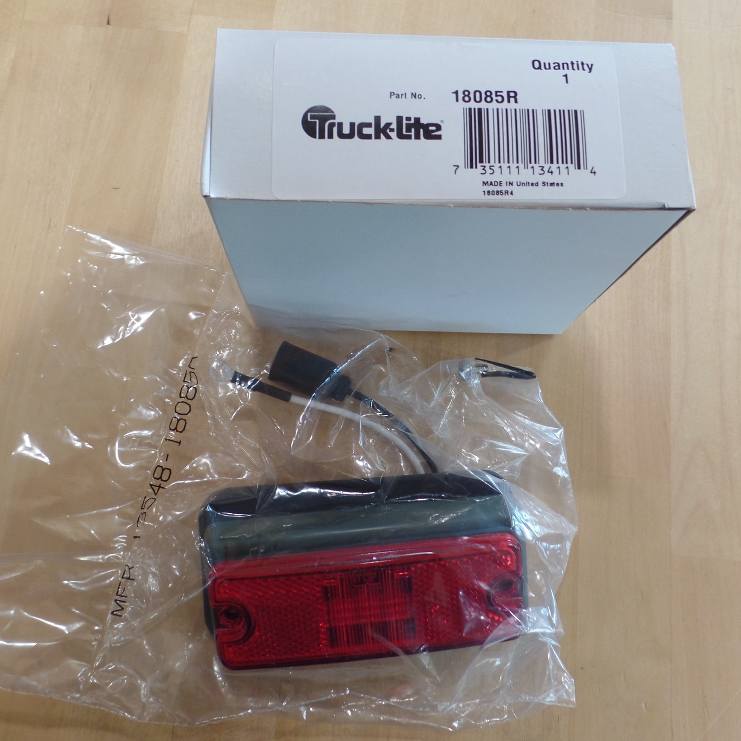 Stewart &amp; Stevenson Marker LED light Red Truck-light