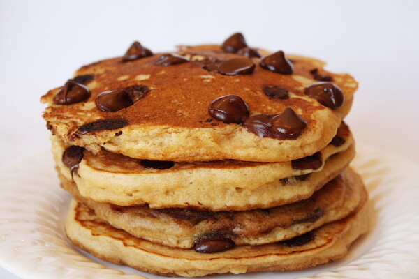 Chocolate Chip Banana Protein Pancakes - Fam Pack x 5 (15 Pancakes)