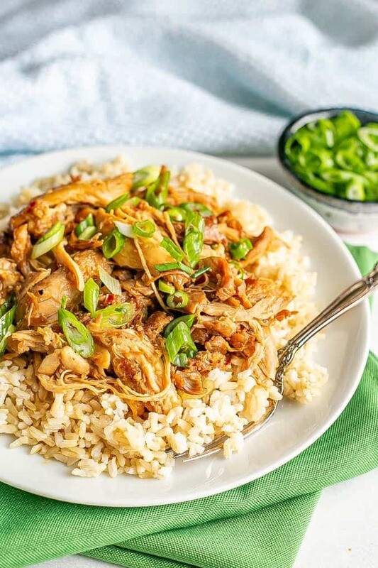 Honey Garlic Chicken &amp; Rice- Reg