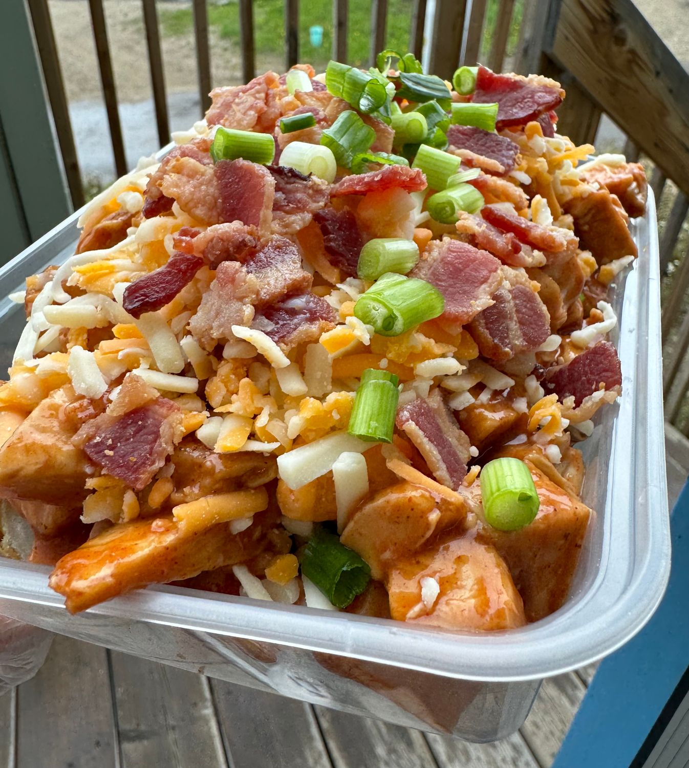 Bbq Chicken Stuffed Potato x 5