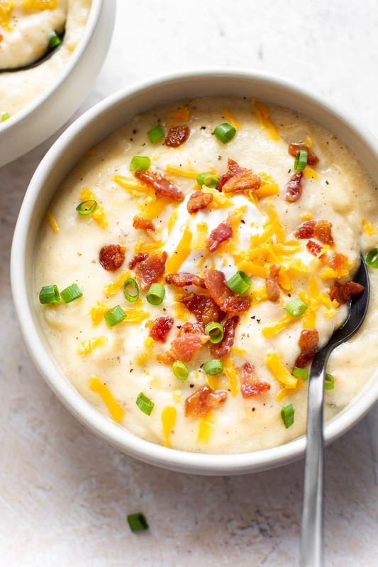 High protein Loaded Potato Soup x 3