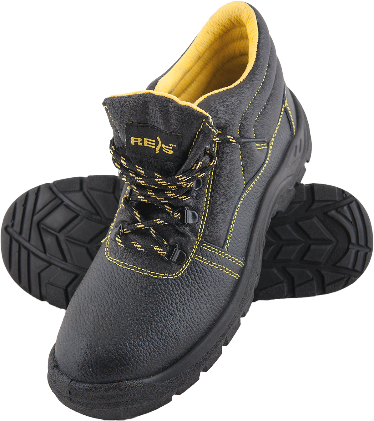 Buty robocze BHP trzewiki bez stalowych nosków  roz 39-50 skóra