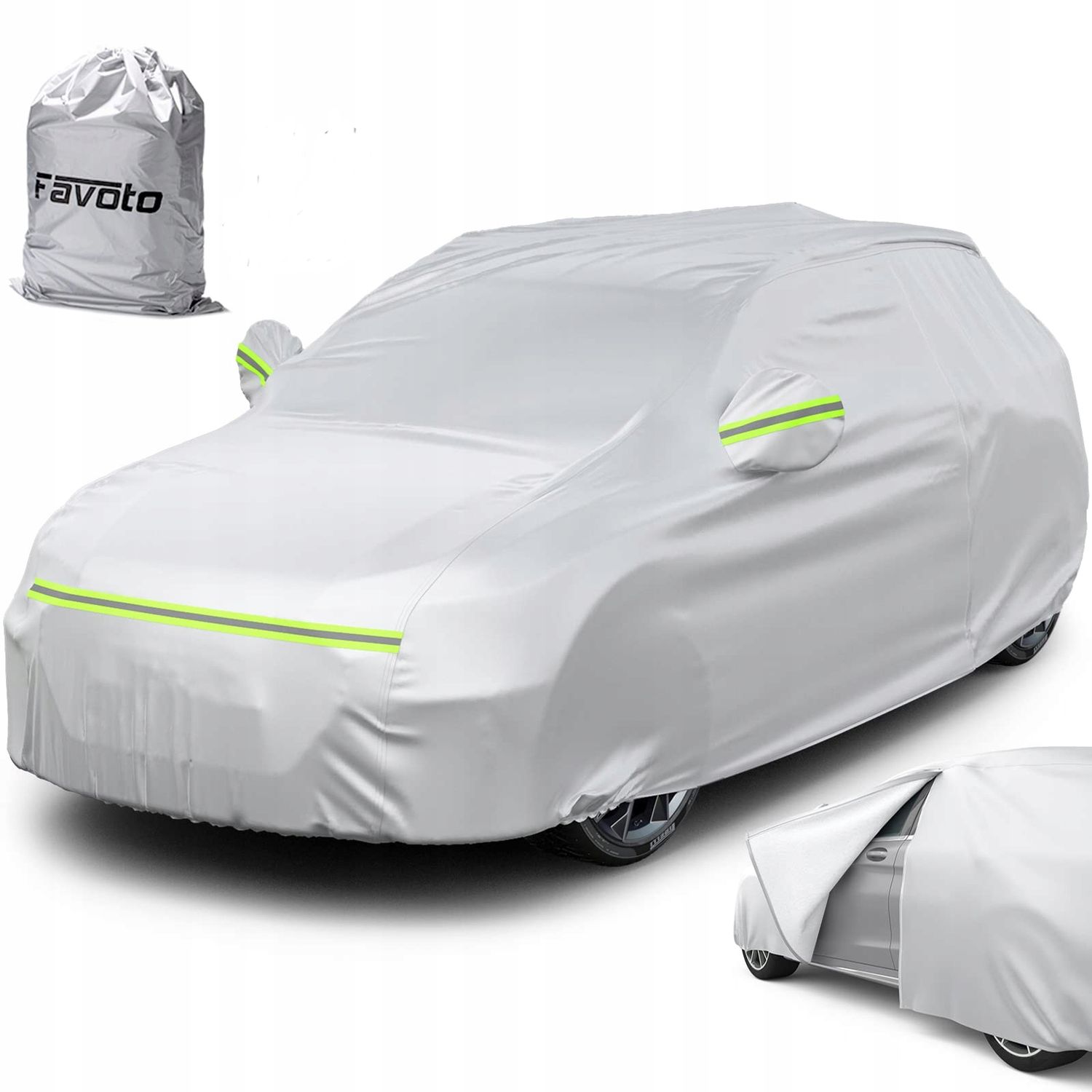 Favoto Pokrowiec na samochód, pyłoszczelny,