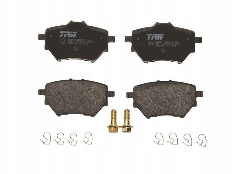 Klocki hamulcowe TRW GDB2036, Citroen, Opel, Peugeot, Toyota tył