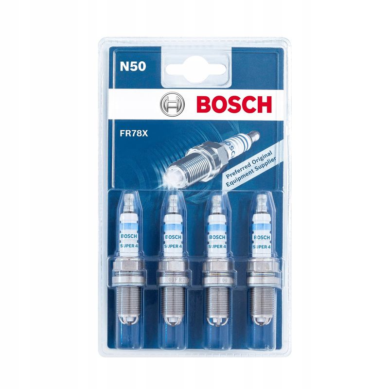 Świece zapłonowe 4szt Bosch N50 FRX78X