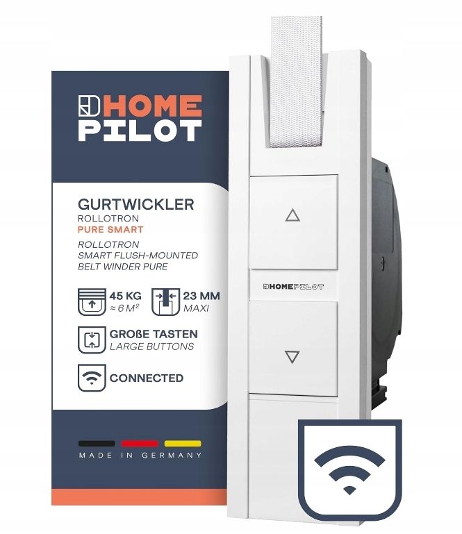 Elektryczny zwijacz paska rolety HOMEPILOT WiFi