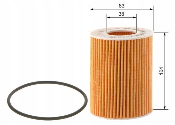 BOSCH Filtr oleju wkład 1 457 437 003 do BMW