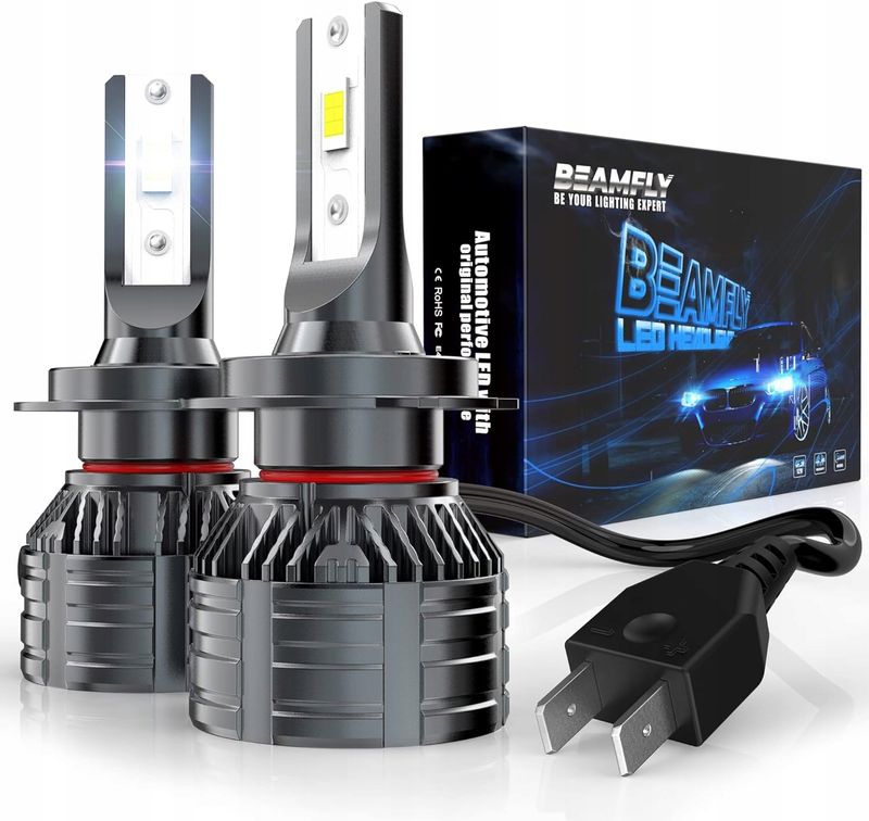 Żarówki H7 LED 16000 lm BEAMFLY