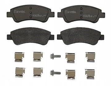 Klocki hamulcowe Brembo P61066 przód Peugeot 307 208 Citroen C3 Corsa