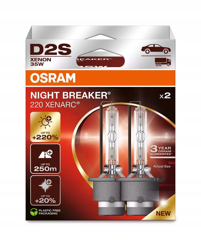Żarniki Osram Ksenon Night Breaker Xenarc D2S