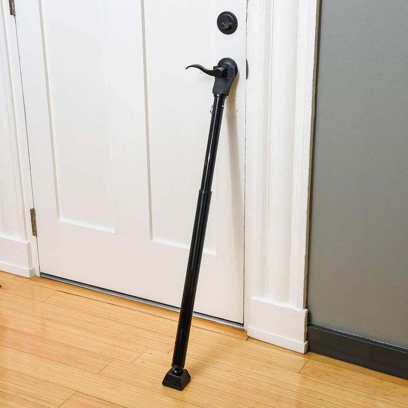 Regulowany drążek zabezpieczający, 70-114cm do drzwi okien