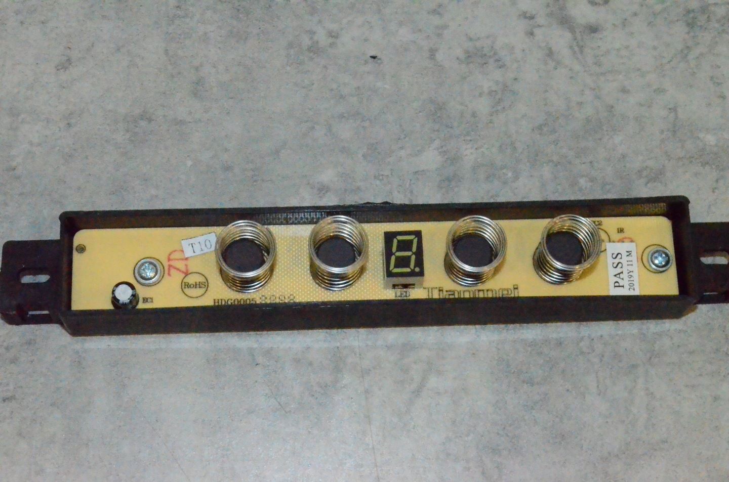 Panel sterowania do okapu Klarstein HDG0005